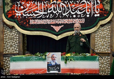 مراسم تشییع پیکر سرلشکر شهید غلامحسین غیب‌پرور - شیراز