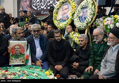 مراسم تشییع پیکر سرلشکر شهید غلامحسین غیب‌پرور - شیراز