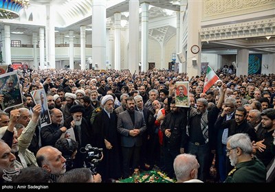 مراسم تشییع پیکر سرلشکر شهید غلامحسین غیب‌پرور - شیراز