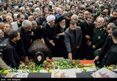 مراسم تشییع پیکر سرلشکر شهید غلامحسین غیب‌پرور - شیراز
