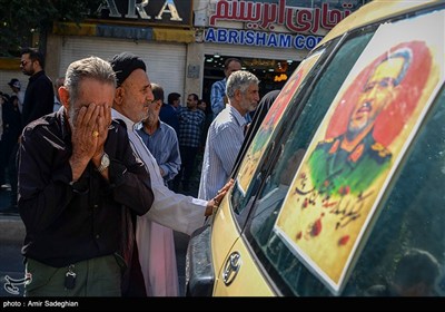 مراسم تشییع پیکر سرلشکر شهید غلامحسین غیب‌پرور - شیراز