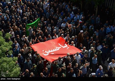 مراسم تشییع پیکر سرلشکر شهید غلامحسین غیب‌پرور - شیراز
