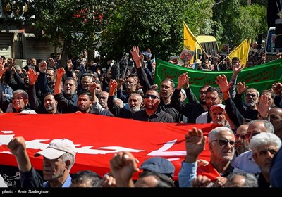 مراسم تشییع پیکر سرلشکر شهید غلامحسین غیب‌پرور - شیراز