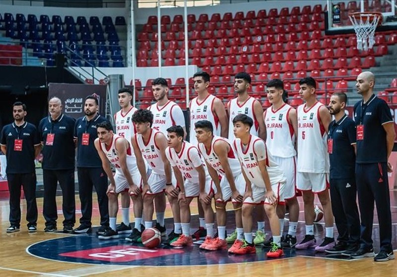 استارت تیم بسکتبال زیر 16 سال ایران در مسابقات غرب آسیا با شکست