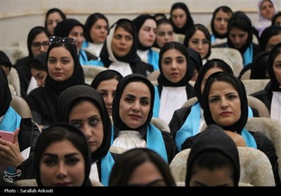آیین تحلیف 130 کارآموز وکالت کانون وکلای قوه قضائیه در کرمان
