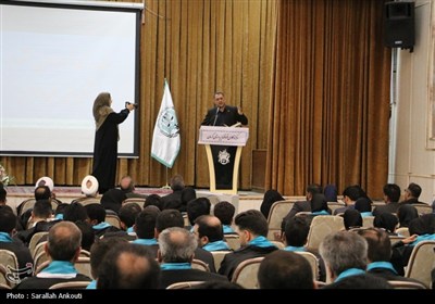 آیین تحلیف 130 کارآموز وکالت کانون وکلای قوه قضائیه در کرمان