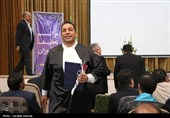 آیین تحلیف 130 کارآموز وکالت کانون وکلای قوه قضائیه در کرمان