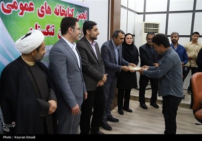 برگزیدگان سیزدهمین جشنواره کتابخوانی رضوی در شهرستان تنگستان