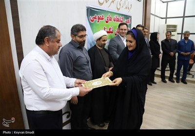 برگزیدگان سیزدهمین جشنواره کتابخوانی رضوی در شهرستان تنگستان