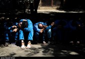 بازداشت سه شرور درپی حمله به مأموران در طرح جمع‌آوری اتباع