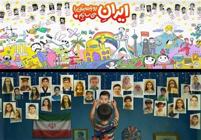هنري،حوزه،ديوارنگاره،شهيد،تجسمي،هنرهاي،روزه،12،كودكان،مركز