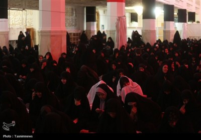 قرائت خطبه امام سجاد(ع) در حرم حضرت فاطمه معصومه(س)