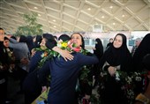 استقبال از کاروان تیم ملی فوتبال بانوان در مشهد