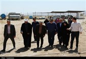 بازدید مدیر پروژه‌های دفتر مقام معظم رهبری از طرح‌های عمرانی خراسان شمالی
