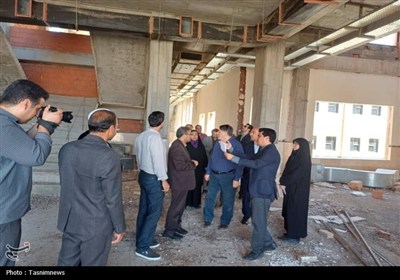 بازدید مدیر پروژه‌های دفتر مقام معظم رهبری از طرح‌های عمرانی خراسان شمالی