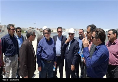 بازدید مدیر پروژه‌های دفتر مقام معظم رهبری از طرح‌های عمرانی خراسان شمالی