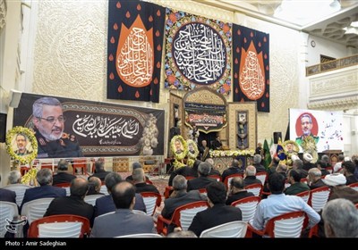 مراسم بزرگداشت سردار شهید غلامحسین غیب‌پرور در حرم مطهر حضرت شاهچراغ (ع)