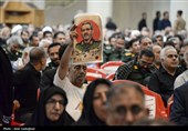 مراسم بزرگداشت سردار شهید غلامحسین غیب‌پرور در حرم مطهر حضرت شاهچراغ (ع)
