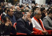مراسم بزرگداشت سردار شهید غلامحسین غیب‌پرور در حرم مطهر حضرت شاهچراغ (ع)