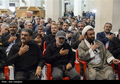 مراسم بزرگداشت سردار شهید غلامحسین غیب‌پرور در حرم مطهر حضرت شاهچراغ (ع)