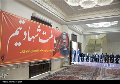 مراسم بزرگداشت سردار شهید غلامحسین غیب‌پرور در حرم مطهر حضرت شاهچراغ (ع)