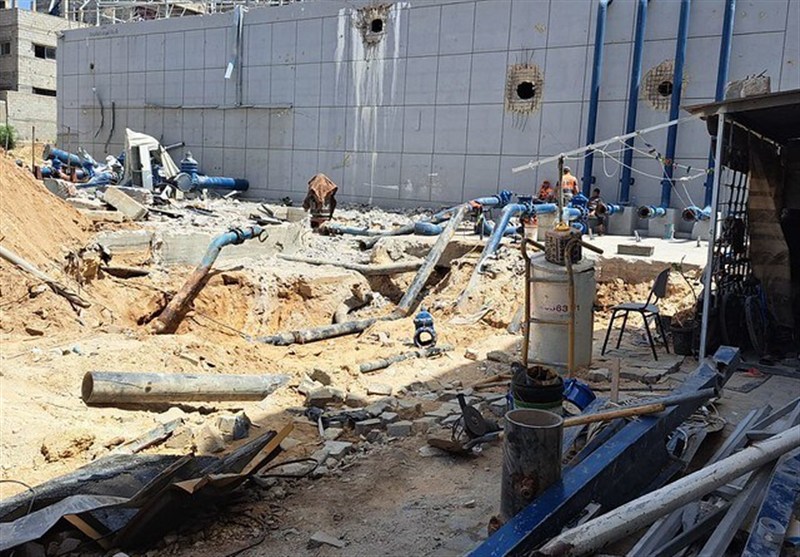 بلدیة غزة: حالة عطش شدیدة تهدد حیاة سکان القطاع بسبب استمرار حرب الإبادة