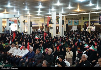 اجتماع بزرگ زیـنبیون بوشهری‌ها با حضور سرکارخانم امامی مجری صدا و سیما
