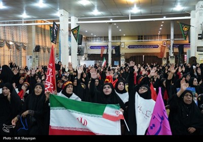 اجتماع بزرگ زیـنبیون بوشهری‌ها با حضور سرکارخانم امامی مجری صدا و سیما