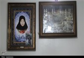 پروانهای در سنگر مدرسه؛ تجلیل از خانواده اولین شهیده زن کهگیلویه و بویراحمد+تصویر