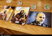 حضور رئیس مجلس در منزل سرداران شهید رشید، سلامی و محققی