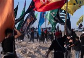 کاروان بزرگ عشاق الحسین رامشیر وارد عراق شد