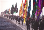 حرکت هزاران نفری «عشاقالحسین» بندر امام خمینی(ره)+ فیلم و عکس