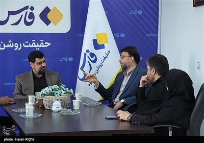 بازدید مدیران خبرگزاری تسنیم از خبرگزاری فارس زنجان