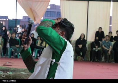 اجرای مجلس تعزیه شهادت حضرت علی اکبر (ع) در کرمان