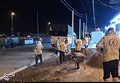 قرارگاه جهادی شهید غیوراصلی گناباد در عراق موکب میسازد