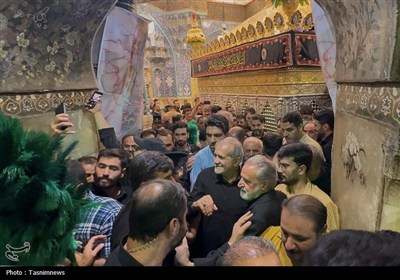 تشرف رئیس جمهور به زیارت حضرت فاطمه معصومه(س)