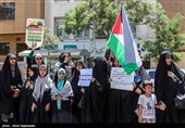 اجتماع حمایت مردم مشهد از مقاومت و مردم مظلوم غزه و محکومیت جنایات رژیم صهیونیستی