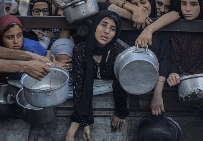 تشییع غزه روی دست گرسنگان / داغ ننگی بر پیشانی حاکمان عرب