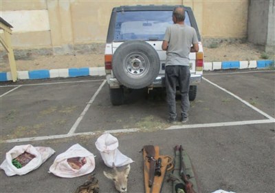 سمنان،انتظامي،برخورد،منطقه،شكار،غيرمجاز،خودروي،فرمانده