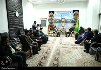 دیدار رئیس جمهور با مراجع تقلید و علما