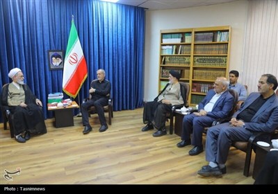 دیدار رئیس جمهور با مراجع تقلید و علما