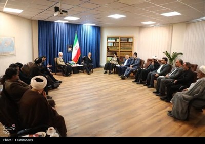 دیدار رئیس جمهور با مراجع تقلید و علما