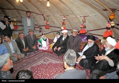 ترسیم پیوند عمیق قلبی مردم اردبیل با امام خامنه‌ای به روایت تصویر