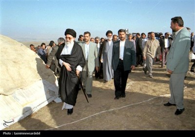 ترسیم پیوند عمیق قلبی مردم اردبیل با امام خامنه‌ای به روایت تصویر