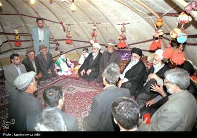 ترسیم پیوند عمیق قلبی مردم اردبیل با امام خامنه‌ای به روایت تصویر