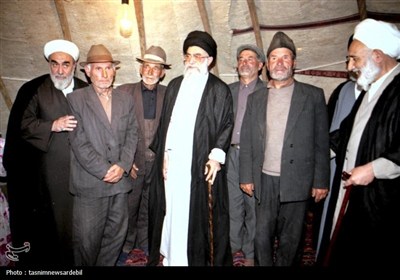 ترسیم پیوند عمیق قلبی مردم اردبیل با امام خامنه‌ای به روایت تصویر