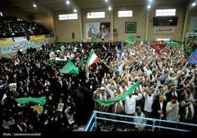 ترسیم پیوند عمیق قلبی مردم اردبیل با امام خامنه‌ای به روایت تصویر