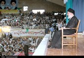 ترسیم پیوند عمیق قلبی مردم اردبیل با امام خامنه‌ای به روایت تصویر