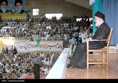 ترسیم پیوند عمیق قلبی مردم اردبیل با امام خامنه‌ای به روایت تصویر
