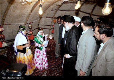 ترسیم پیوند عمیق قلبی مردم اردبیل با امام خامنه‌ای به روایت تصویر